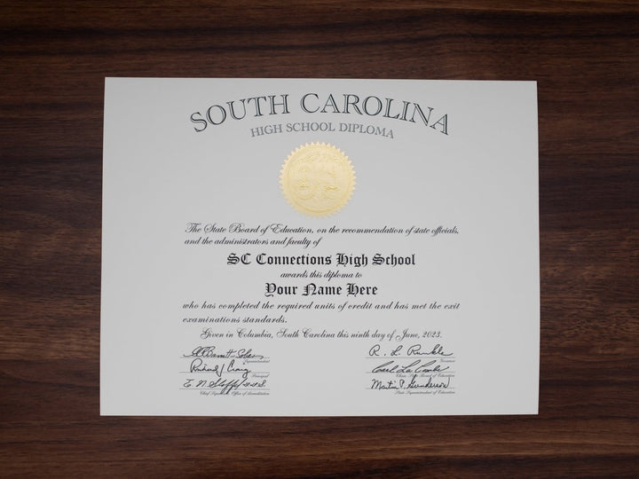 High School Actual Match Diplomas from Major Cities and Online schools - Doc Printers