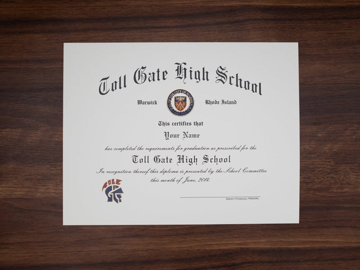 High School Actual Match Diplomas from Major Cities and Online schools - Doc Printers