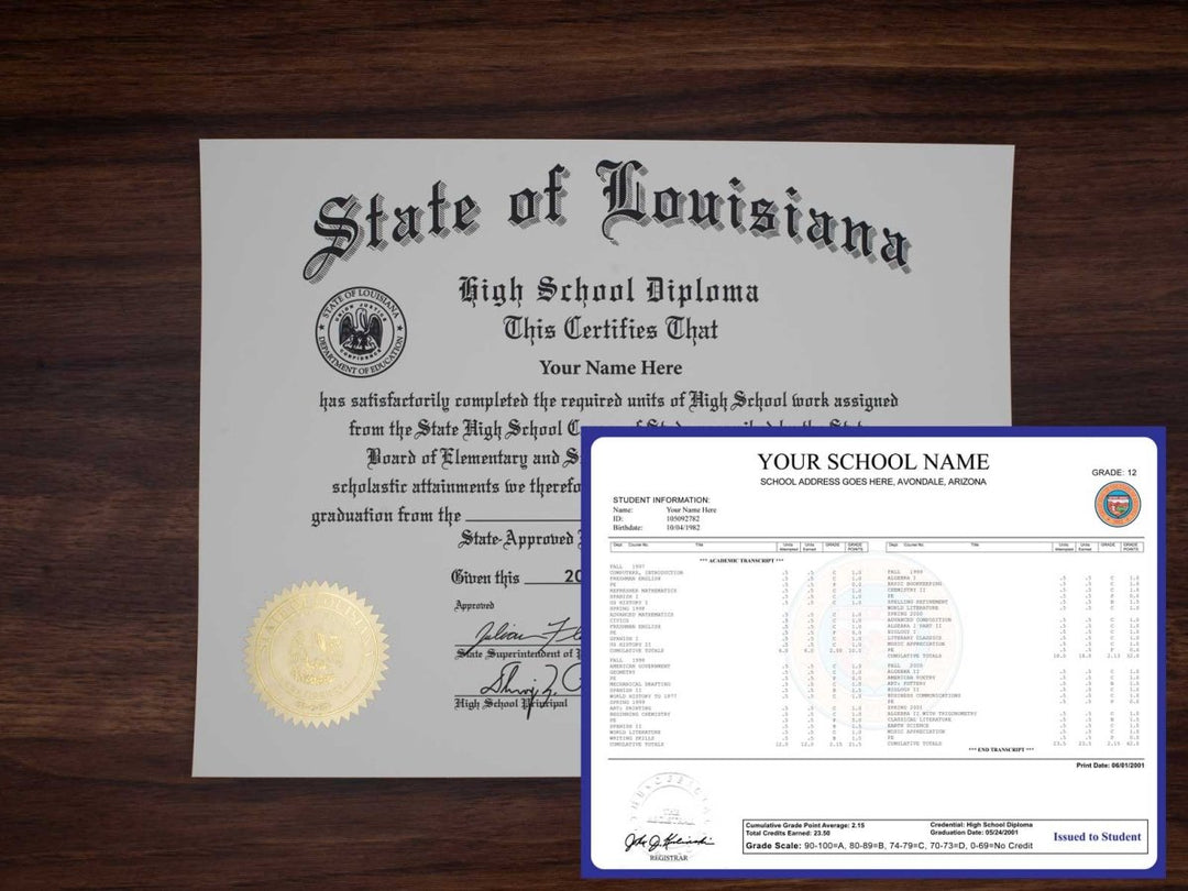 High School Diploma and Transcripts by State - Doc Printers