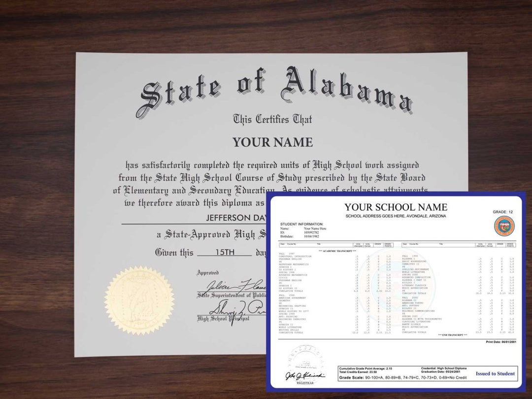 High School Diploma and Transcripts by State - Doc Printers