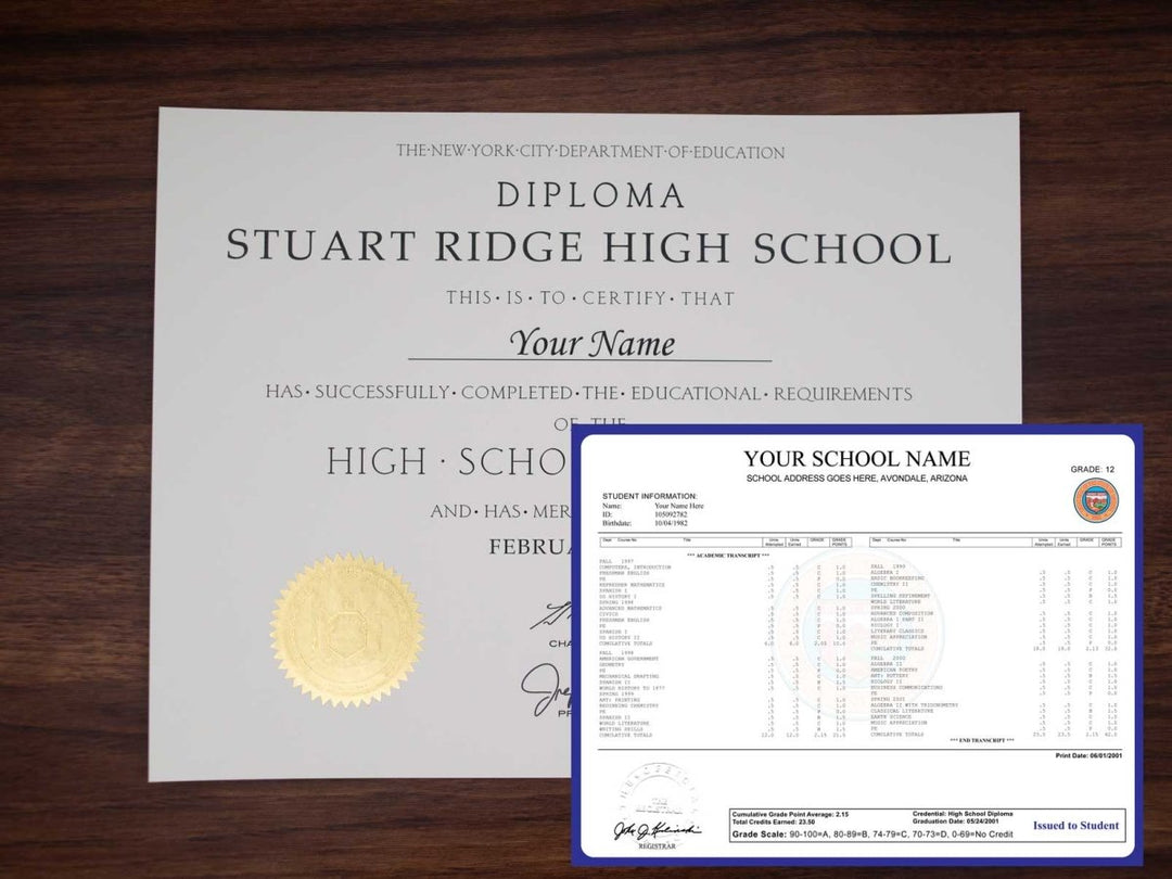 High School Diploma and Transcripts by State - Doc Printers