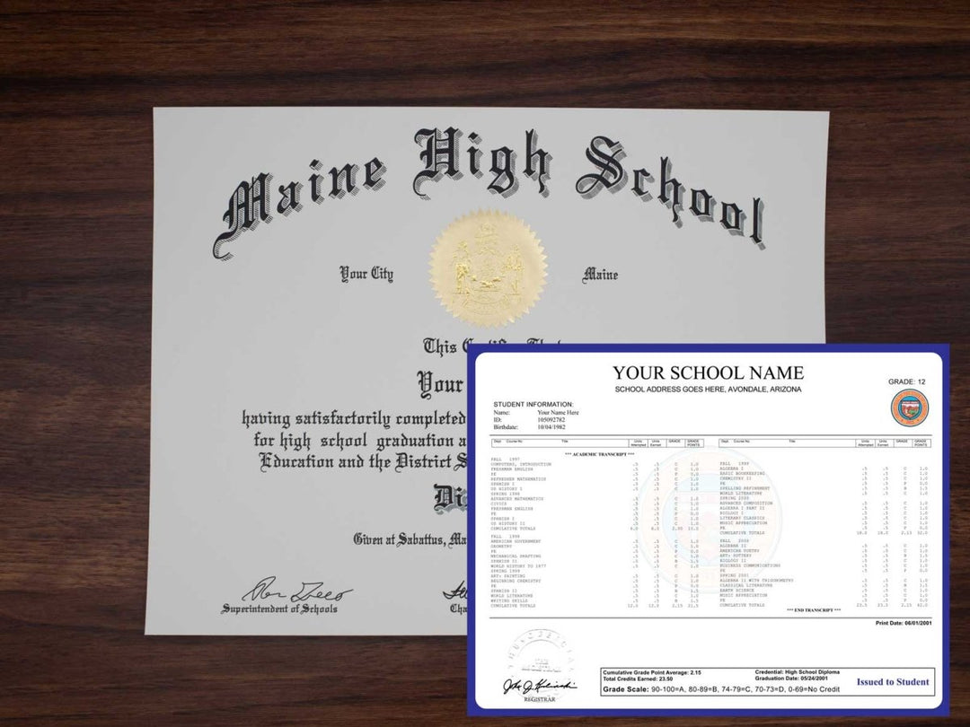 High School Diploma and Transcripts by State - Doc Printers