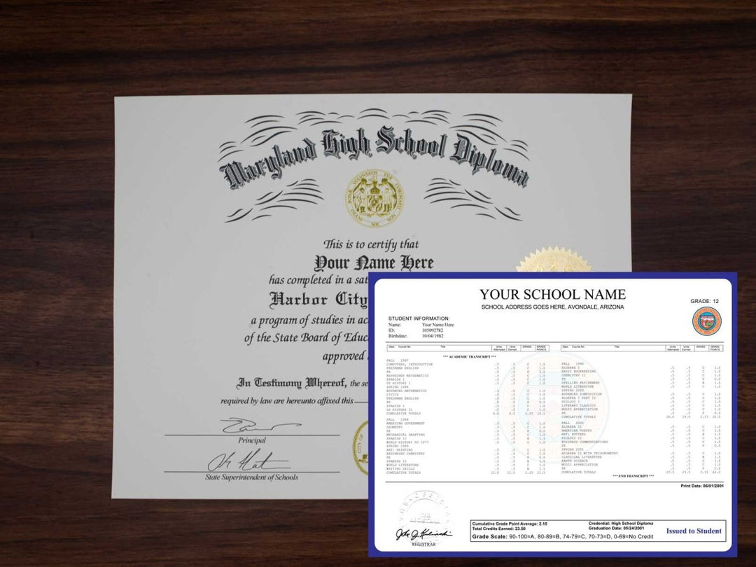 High School Diploma and Transcripts by State - Doc Printers