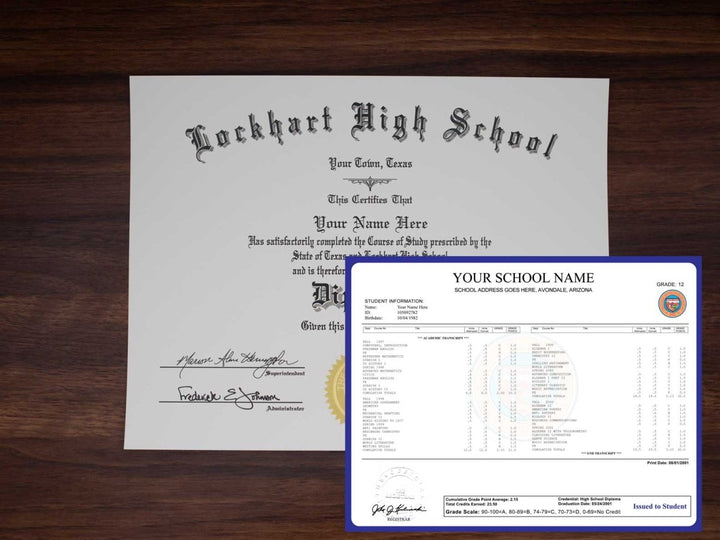 High School Diploma and Transcripts by State - Doc Printers