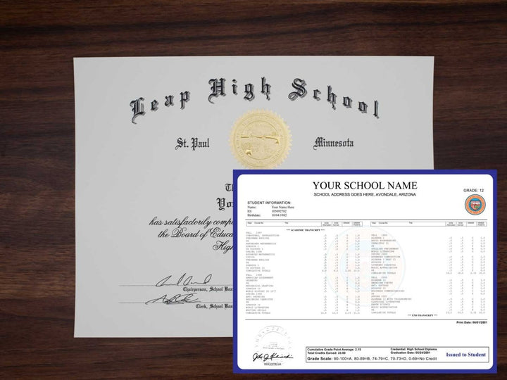 High School Diploma and Transcripts by State - Doc Printers