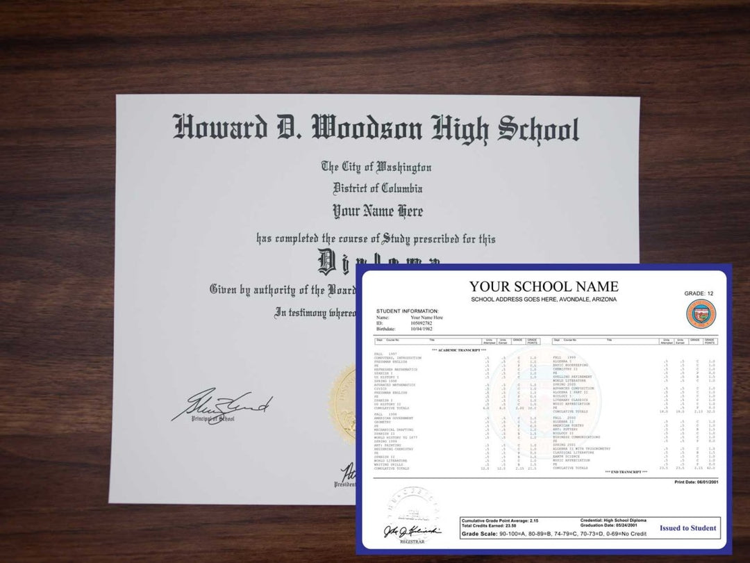 High School Diploma and Transcripts by State - Doc Printers