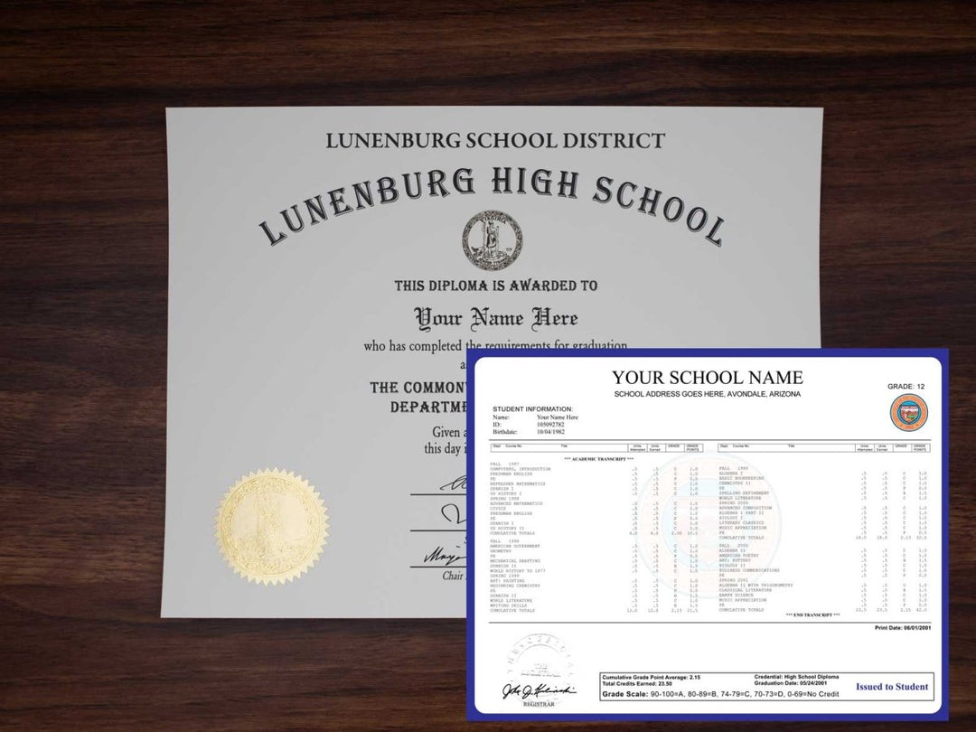 High School Diploma and Transcripts by State - Doc Printers
