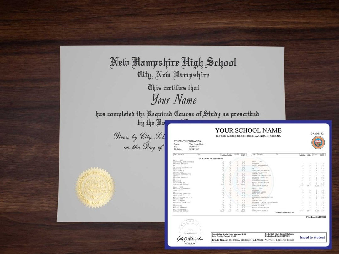 High School Diploma and Transcripts by State - Doc Printers