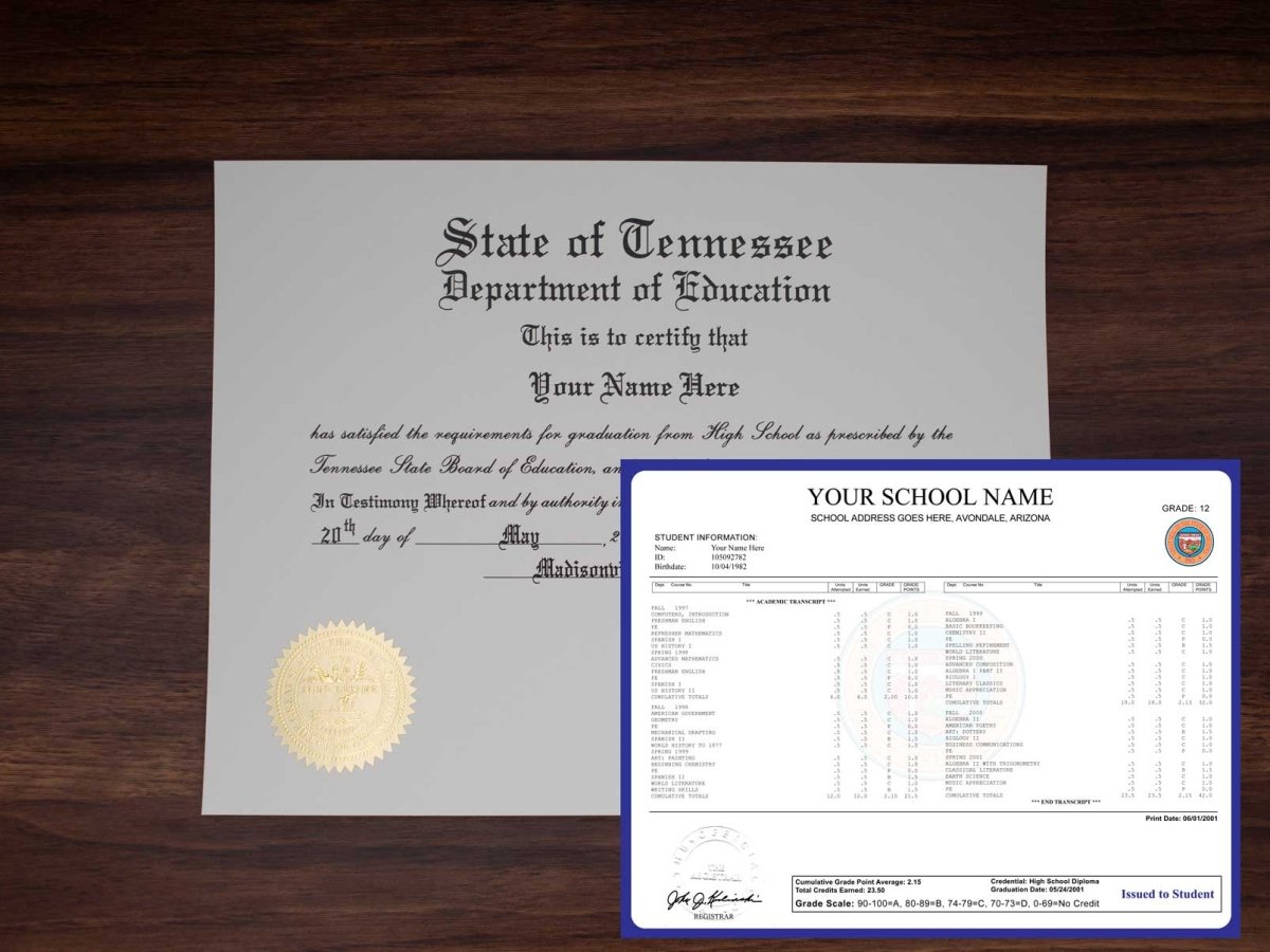 High School Diploma and Transcripts by State