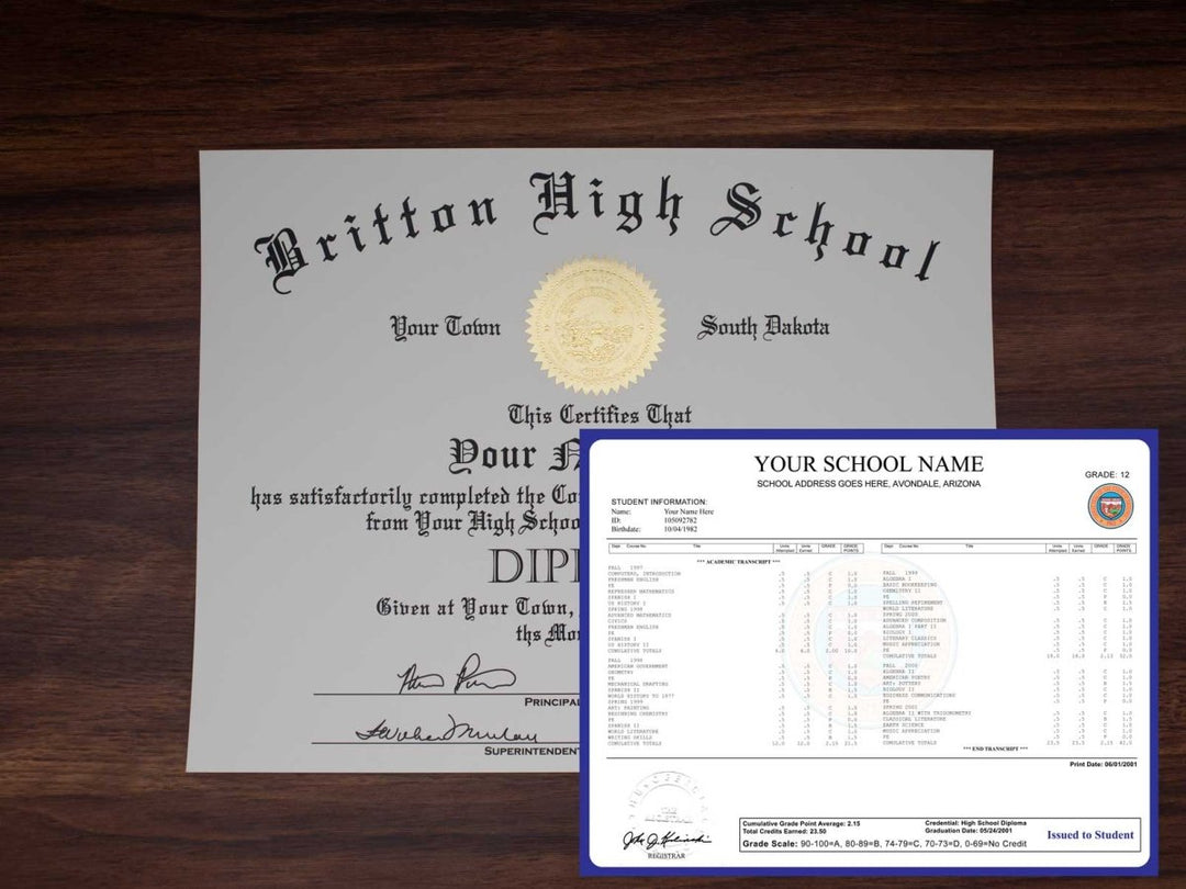 High School Diploma and Transcripts by State - Doc Printers