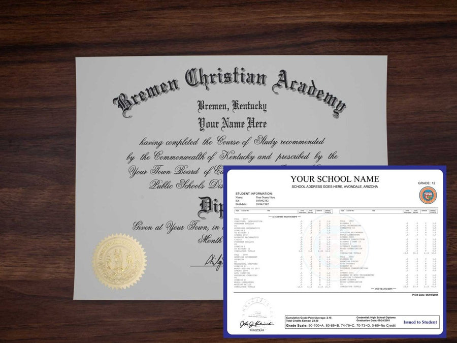 High School Diploma and Transcripts by State