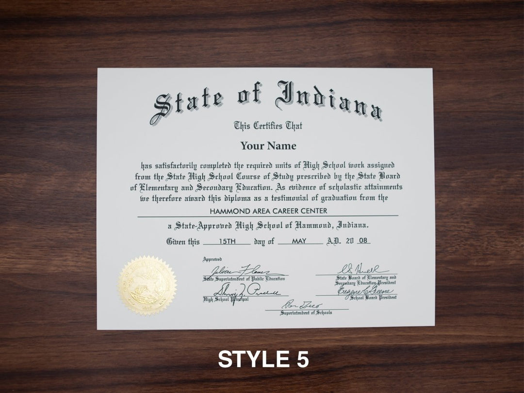 High School Diplomas - Doc Printers