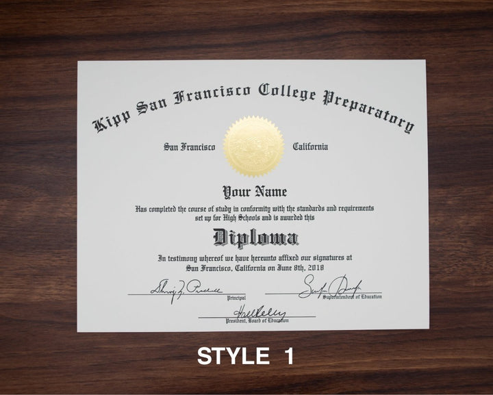 High School Diplomas - Doc Printers