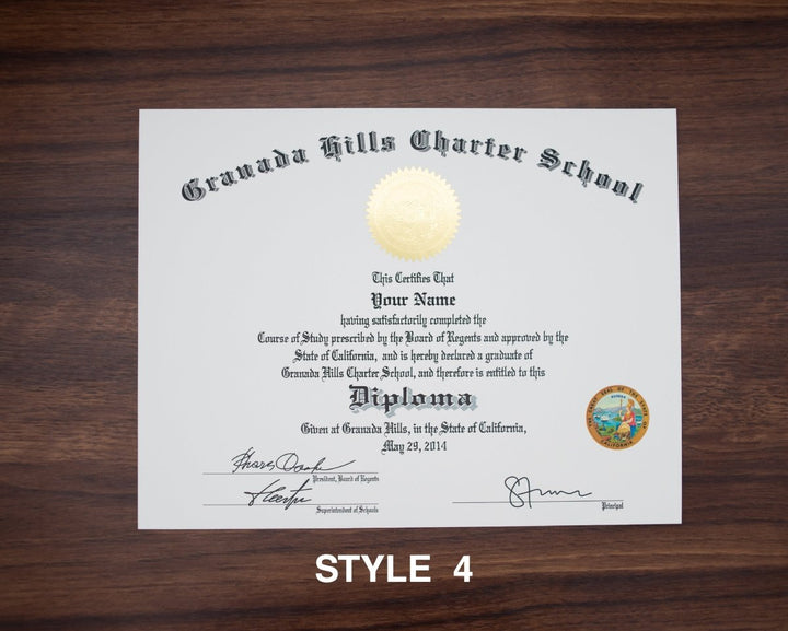 High School Diplomas - Doc Printers