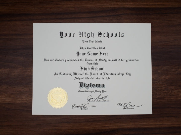 High School Diplomas by State - Doc Printers
