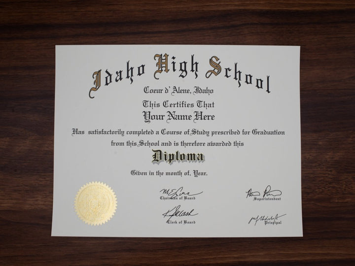 High School Diplomas by State - Doc Printers