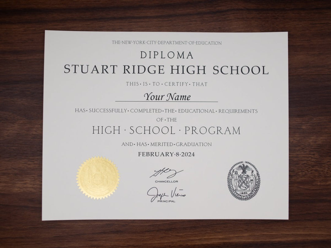 High School Diplomas by State - Doc Printers