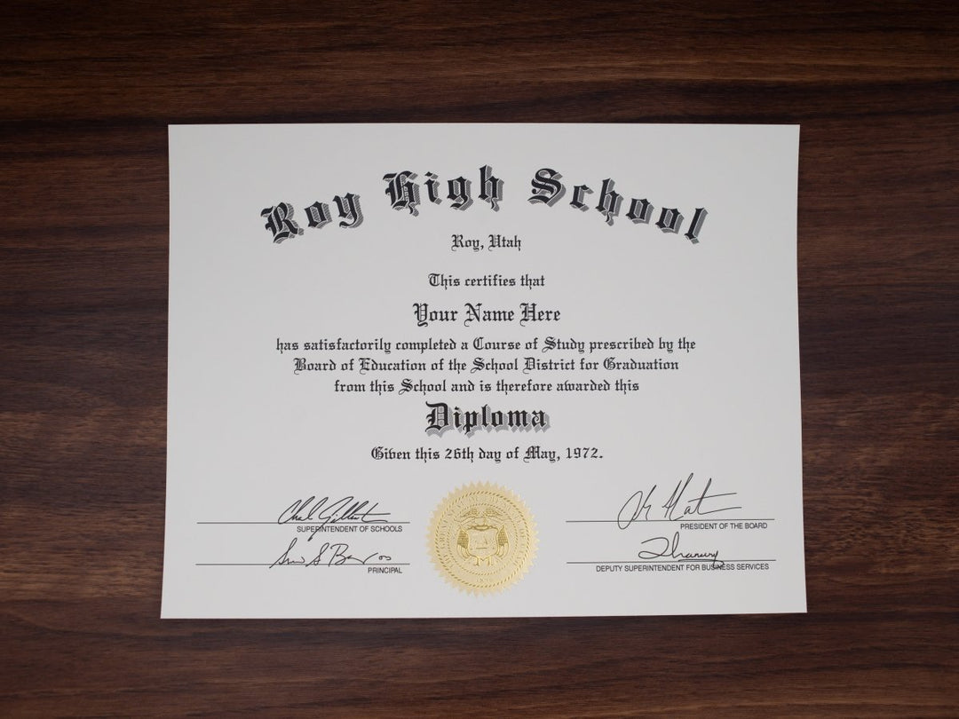 High School Diplomas by State - Doc Printers