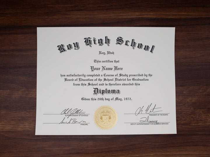 High School Diplomas by State - Doc Printers