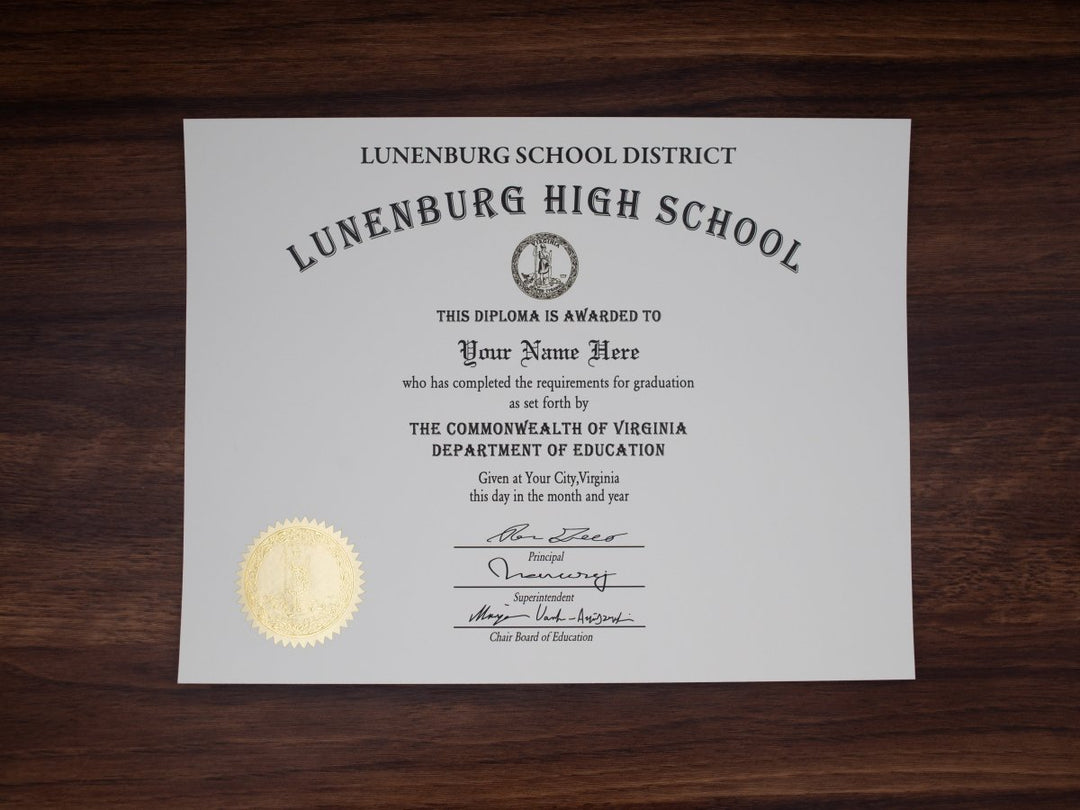 High School Diplomas by State - Doc Printers