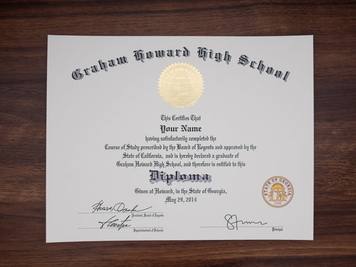 High School Diplomas by State - Doc Printers