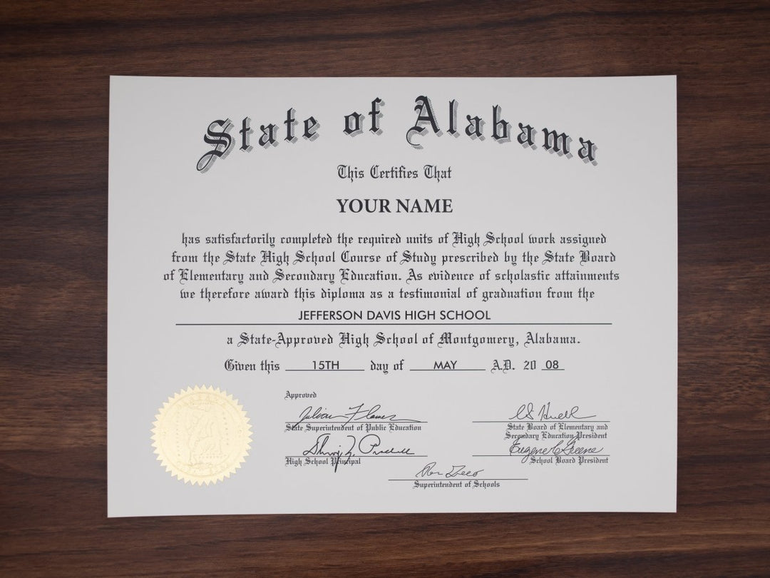 High School Diplomas by State - Doc Printers