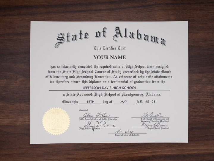 High School Diplomas by State - Doc Printers