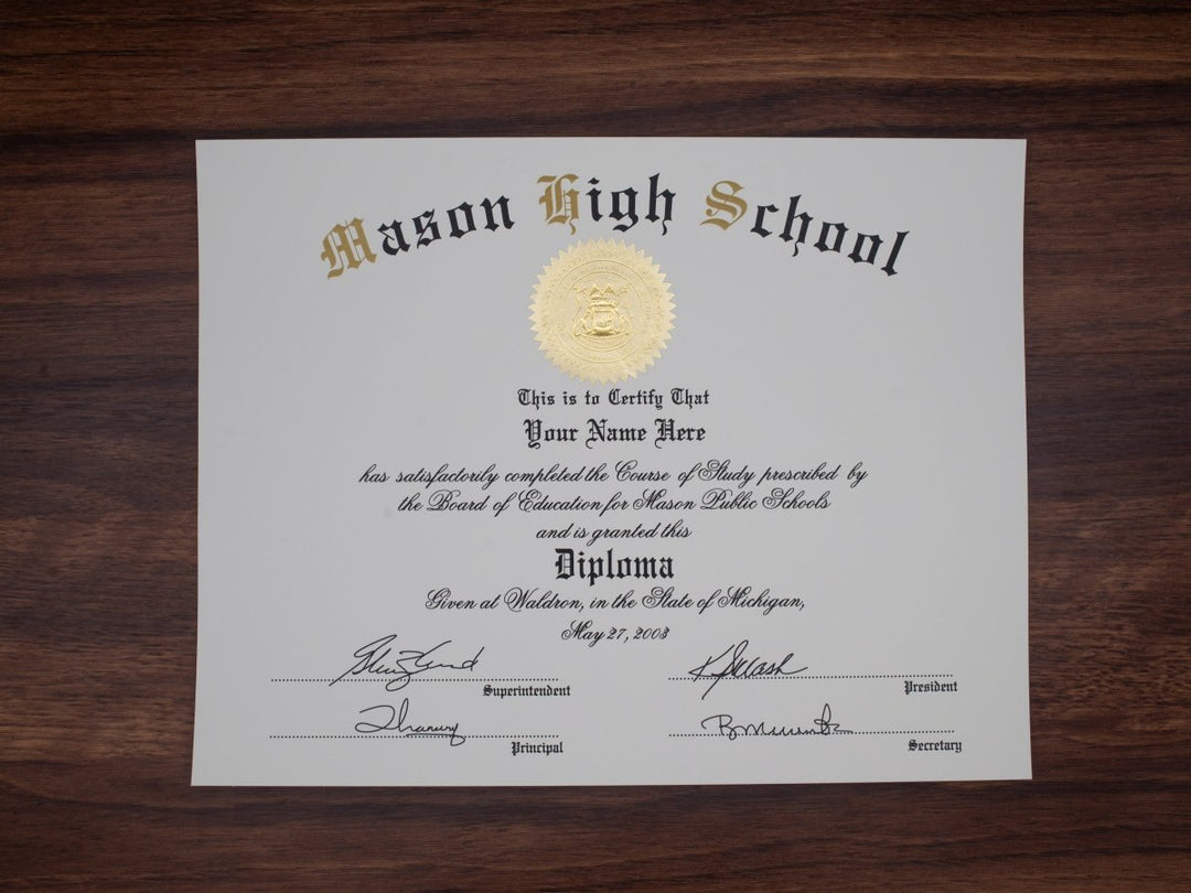 High School Diplomas by State - Doc Printers