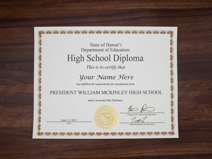 High School Diplomas by State - Doc Printers