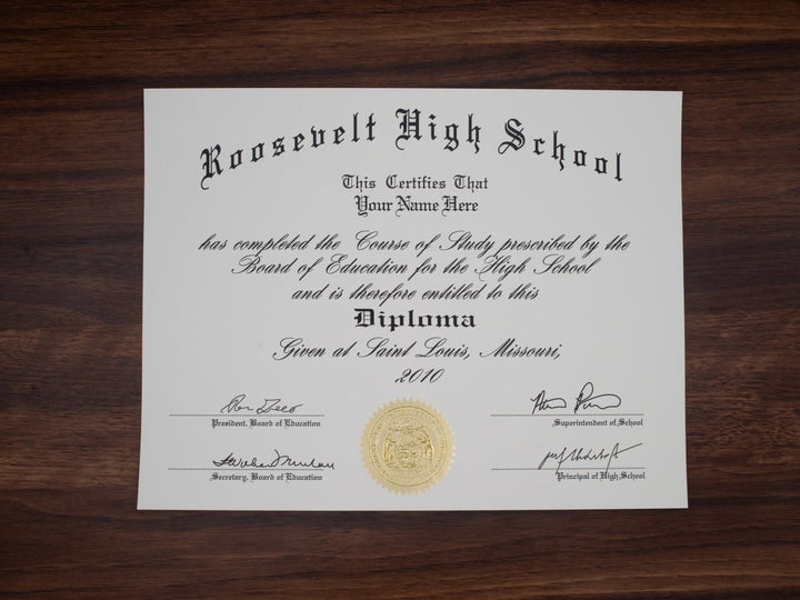 High School Diplomas by State - Doc Printers