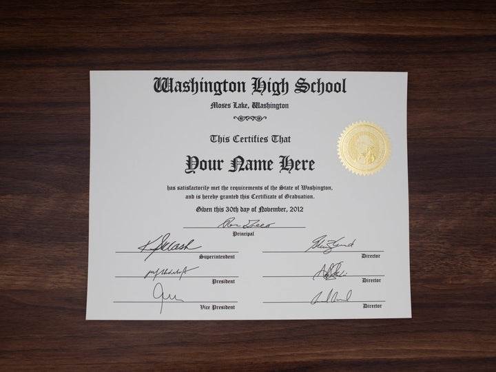 High School Diplomas by State - Doc Printers