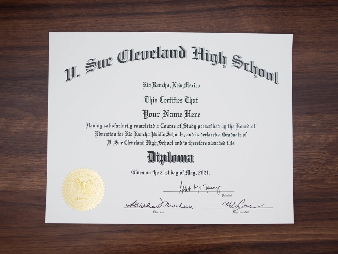 High School Diplomas by State - Doc Printers