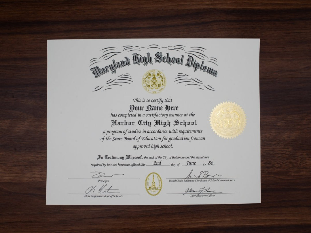 High School Diplomas by State - Doc Printers
