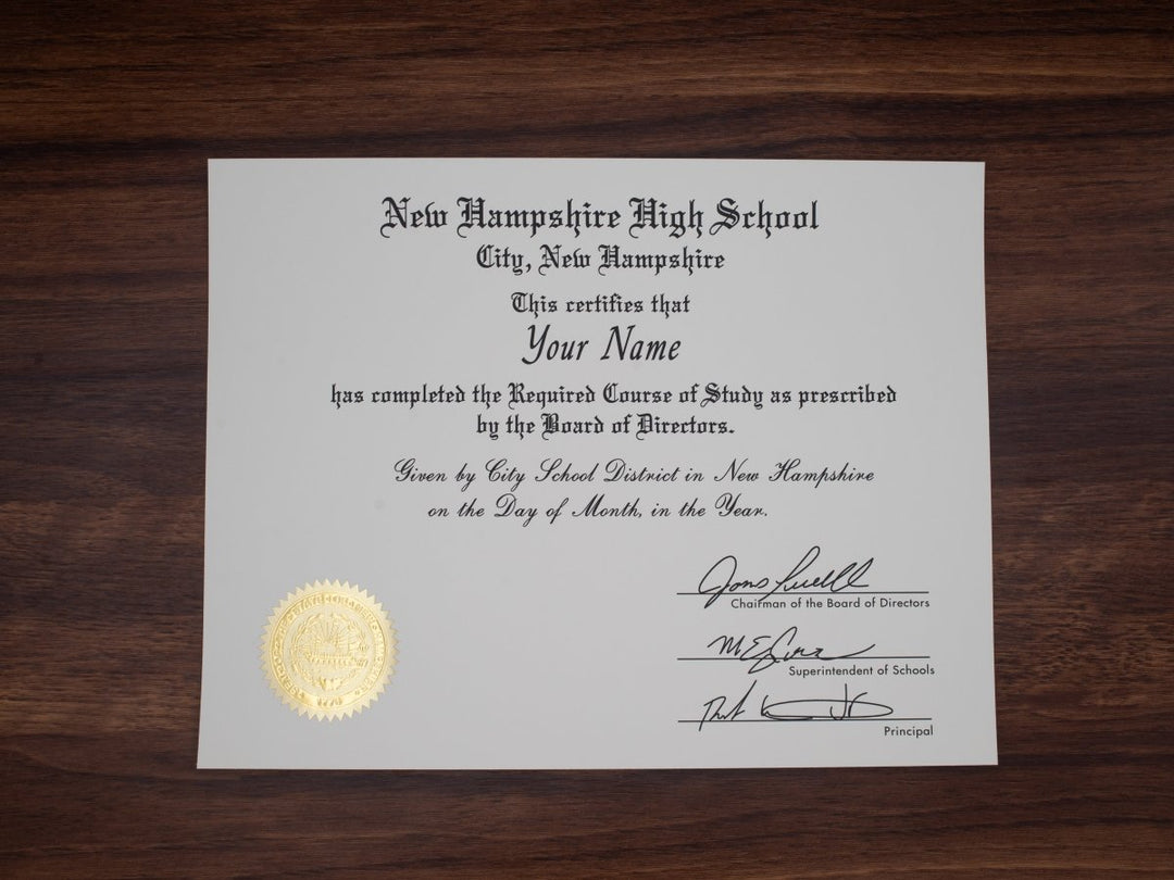 High School Diplomas by State - Doc Printers