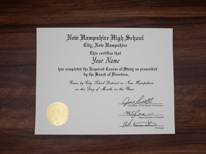 High School Diplomas by State - Doc Printers