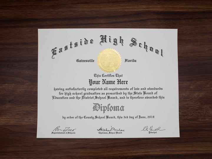 High School Diplomas by State - Doc Printers