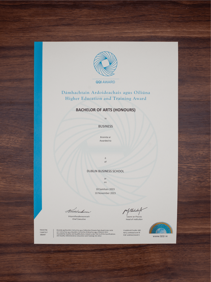 Ireland College/University Match Diploma - Doc Printers