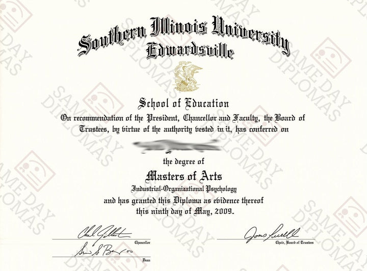 Master Degree Diploma & Transcripts - Doc Printers
