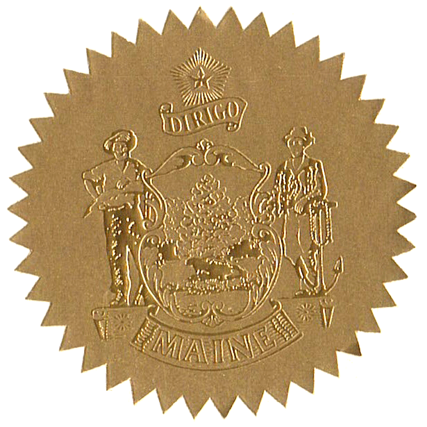 State Seals Metallic Gold - Doc Printers