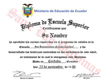 Spanish Secondary Certificate