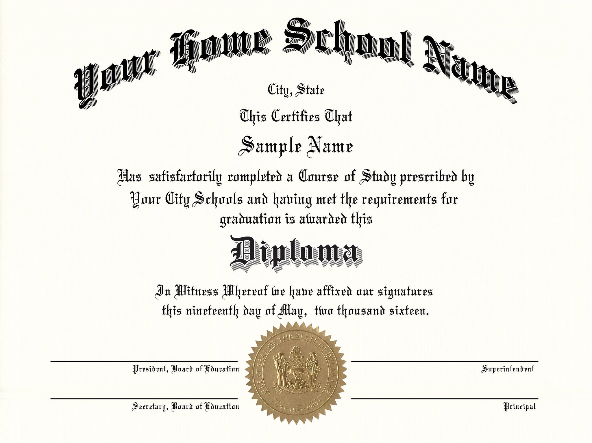 Buy Home School Diplomas