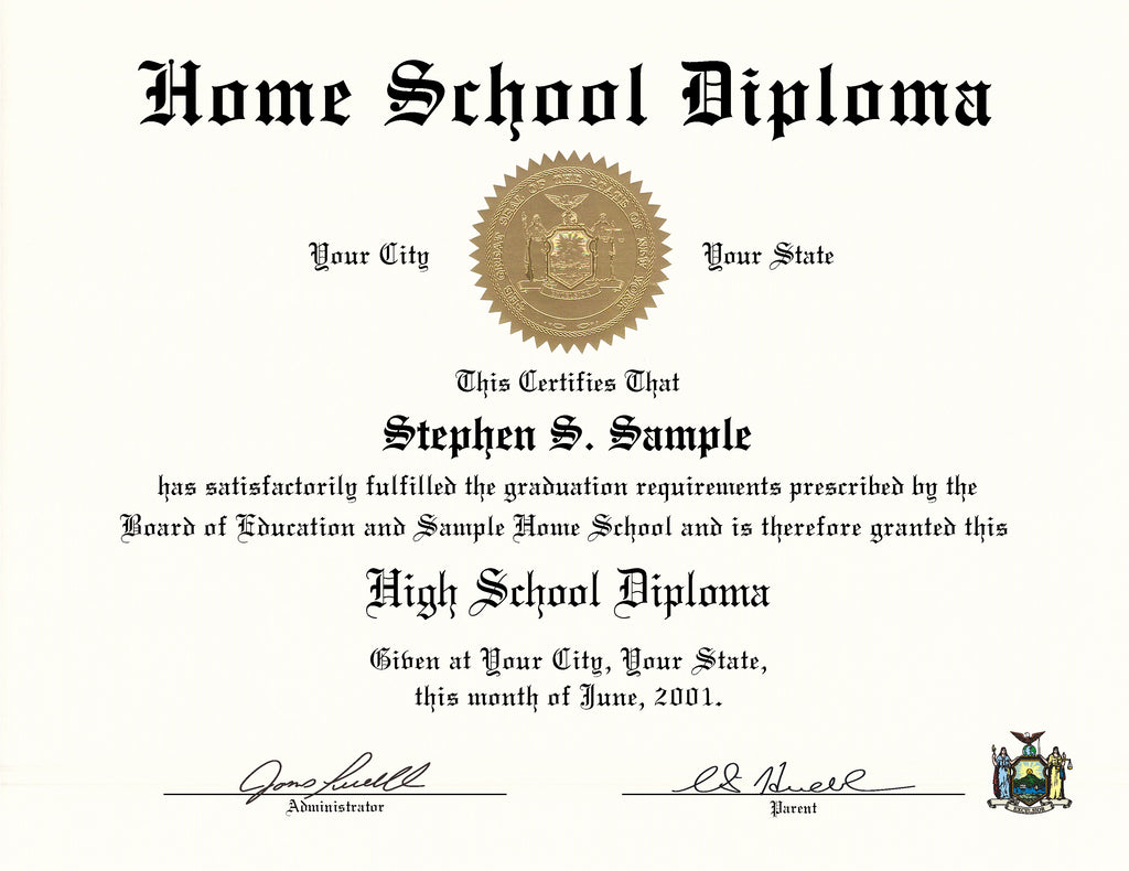 Buy Home School Diplomas