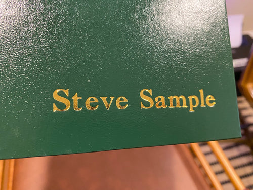 Folder Add On: Add Student Name