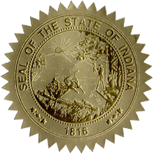 State Seals Metallic Gold