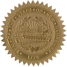 State Seals Metallic Gold