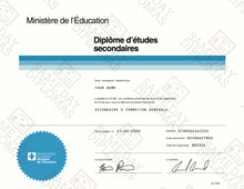 Secondary School Canada Diplomas