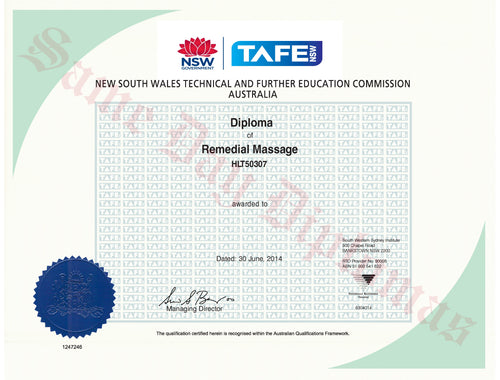 Certificate - TAFE Certificate III Australia