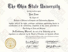 College and University Match Diplomas from the USA
