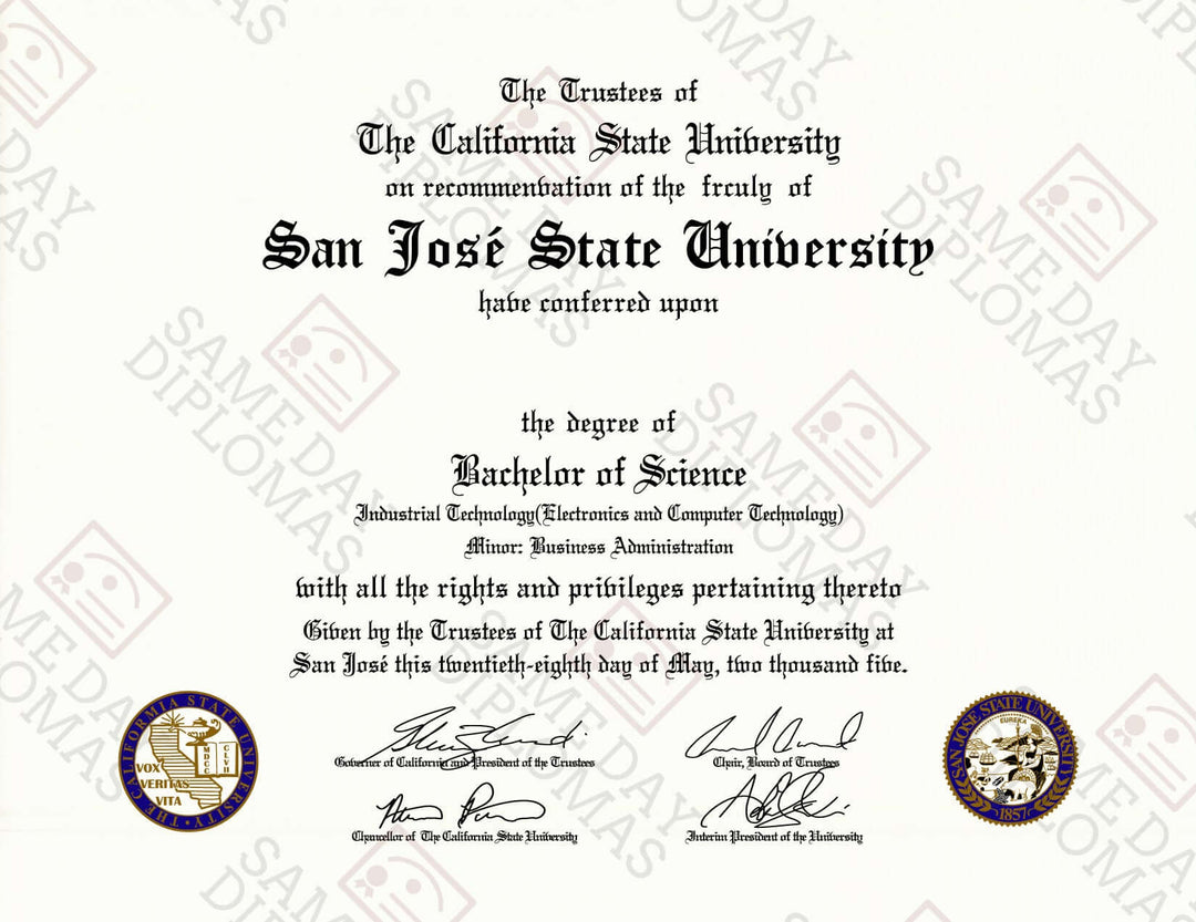 Associate Degree Diploma & Transcripts