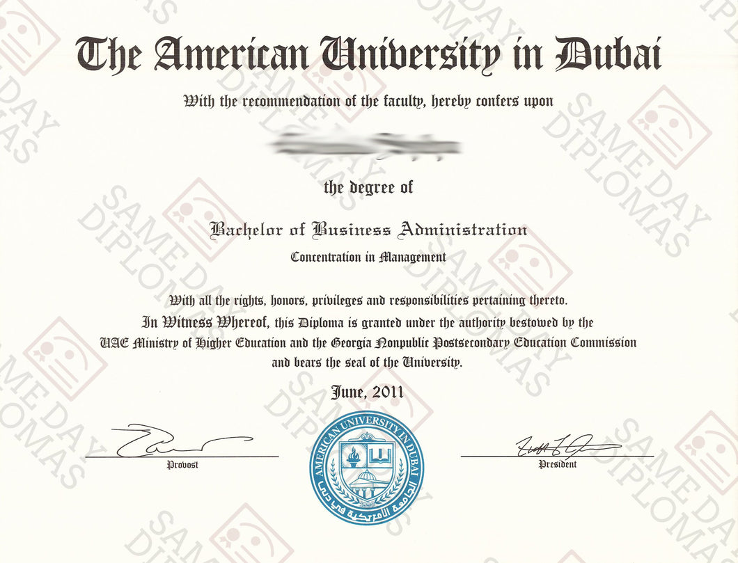 College and University Match Diploma Degree From UAE